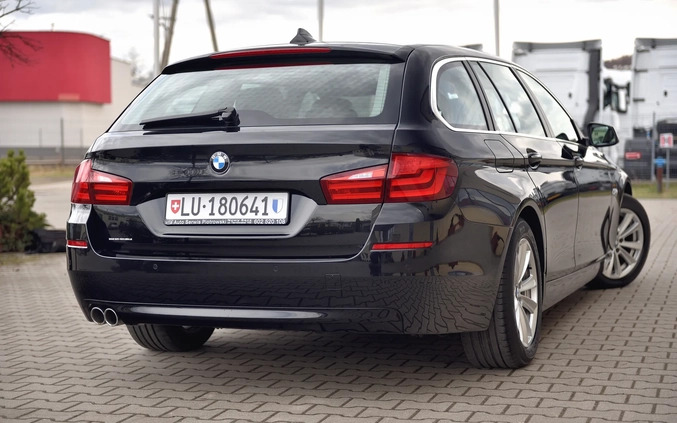 BMW Seria 5 cena 59900 przebieg: 229551, rok produkcji 2013 z Urzędów małe 781